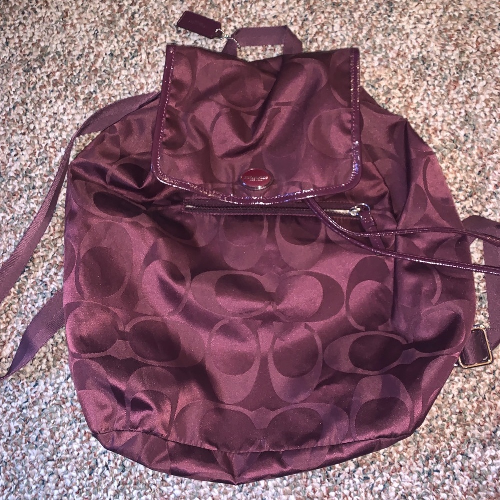Coach backpack